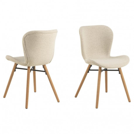 Söögitool BATILDA, kreem