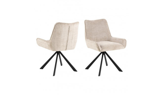 Söögitool EDDIE pöörlev, beež