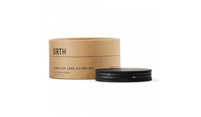 Urth 43mm UV + Circular Polarizing (CPL) Lens Filter Kit