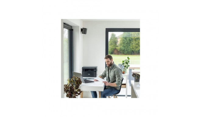 Brother mitmefunktsiooniline laserprinter DCP-L1640W monokroomne Wi-Fi, must