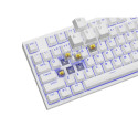 Genesis | THOR 404 TKL | Mechanical Gaming Keyboard | Wired | US | RGB | White | USB-A | Gateron Yel