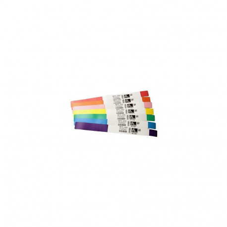 Zebra Z-Band Splash - roheline - 25.4 x 254 mm 350 silti (1 rull)