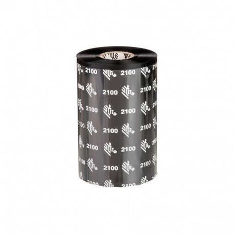 "ZEBRA Farbband Wachs 2100 110mmx450m 12erPack,schwarz,Thermotransfer"