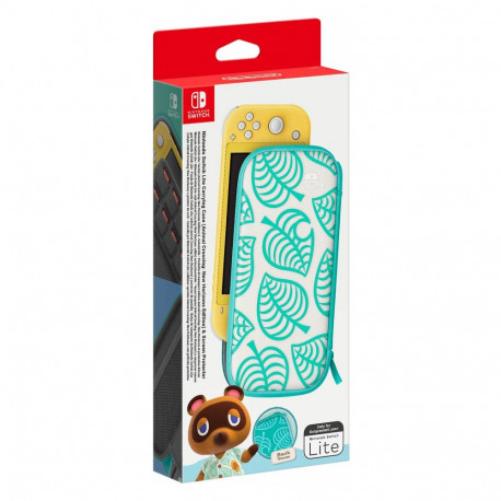 Nintendo Switch Lite kott (Animal Crossing) ja kaitsekile