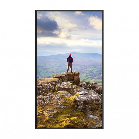 Model PN-E439 43-tolline E-Series suuremõõtmeline ekraan, UHD, 350cd/m2, D-LED taustvalgus, 16/7