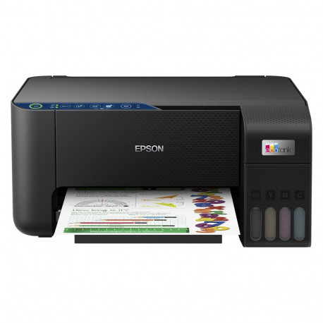 Epson EcoTank ET-2861 multifunktsionaalne värviline jugaprinter A4 10ppm 100 lehte Wi-Fi USB must