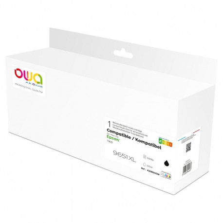 OWA Epson T9651 BK ühilduv must tint (12 000 lk)