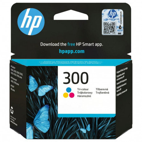 HP 300 kolmevärviline originaaltint