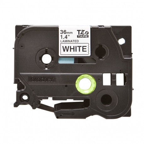 "Schriftbandkassette Brother TZe-261CIV 36mmx8m weiß/schwarz"