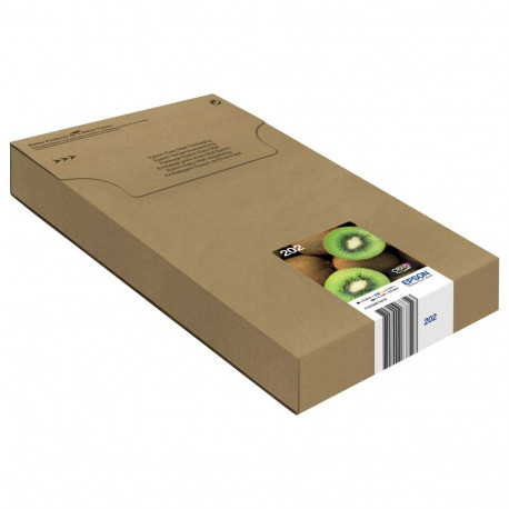 Epson 202 Kiwi originaal Easy Mail Packing tindikassettide 5-osaline komplekt BK/PB/C/M/Y (C13T02E74