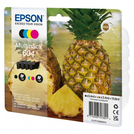 "Epson 604 Multipack - 4er-Pack - Schwarz, Gelb, Cyan, Magenta"