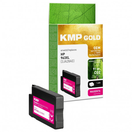 "KMP Tintenpatrone magenta kompatibel mit HP 3JA28AE 963 XL"