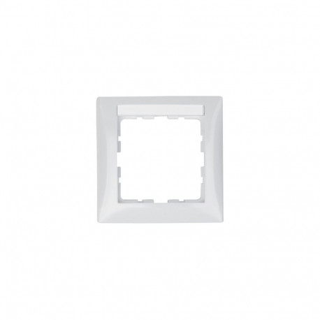 Berker 10118919 nimesildi väljaga raam S.1 polaarnevalge