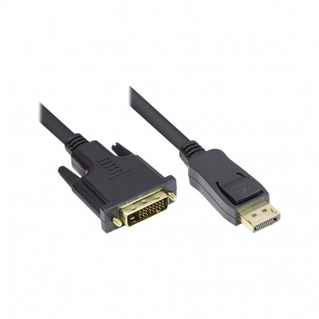 Good Connections DP - DVI-D 24+1 must kaabel, 1m