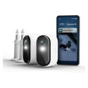 "ARLO E3 HD 2-CAMS + 2X MOUNTS"