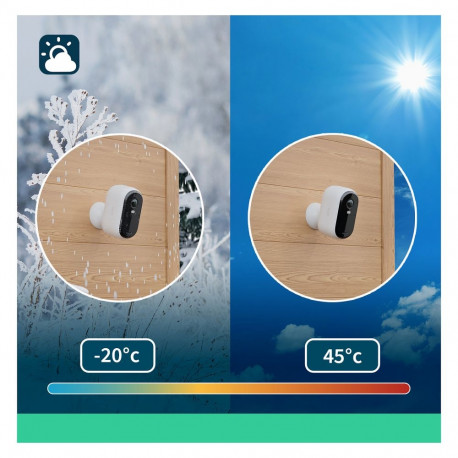 Arlo Essential 2 XL FHD välikaamera, 2 tk komplekt