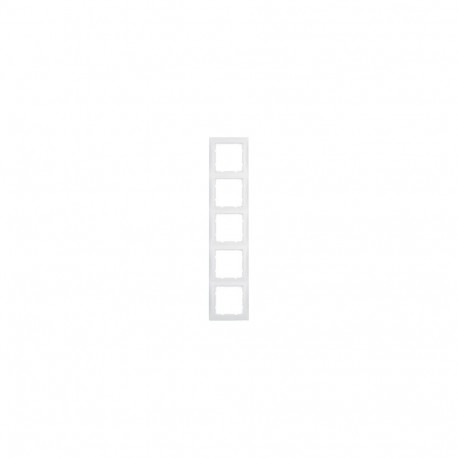 Berker 1015 99 09 5-osaline raam polaarvalge S.1