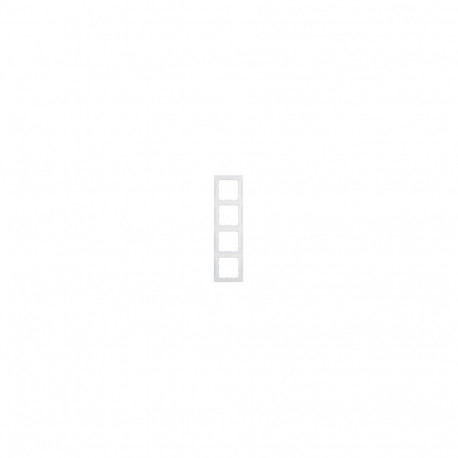 "Berker 1014 99 09 Rahmen 4-f PWS S.1"