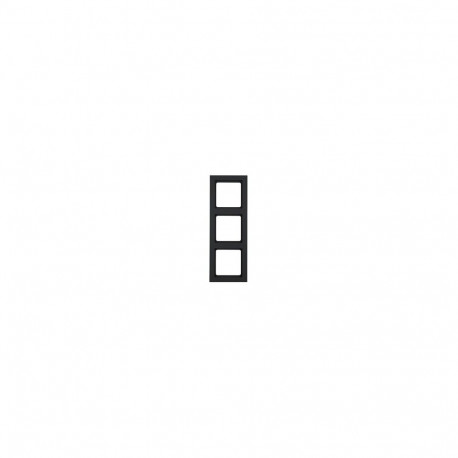 Berker 10136096 raam Q.3 antratsiit, sametine