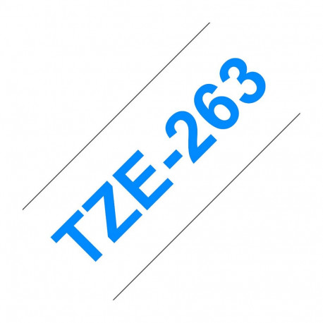 Brother TZE263 etiketiteip 36mmx8m valge/sinine