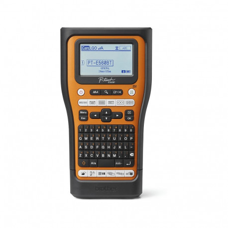 Brother P-Touch PT-E560BTSP mustvalge termosiirdega märgistusseade, rull (2,4 cm)