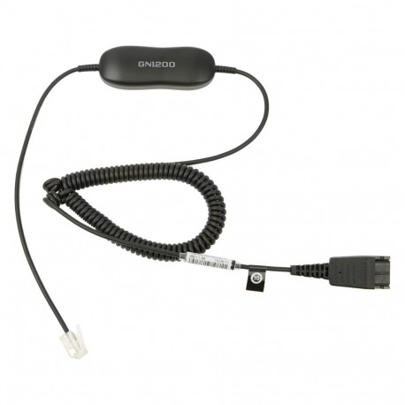 "Jabra GN 1200 Anschlusskabel Smart Cord QD auf RJ9/10 spiral"