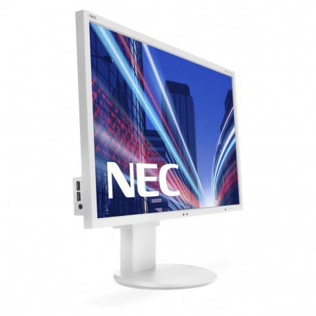 "NEC MULTISYNC EA244WMI-WH, 24"", WUXGA, D-SUB: nein, DP: 1x, DVI: 1x, HDMI: 1x, mit Standfuß, Grad 