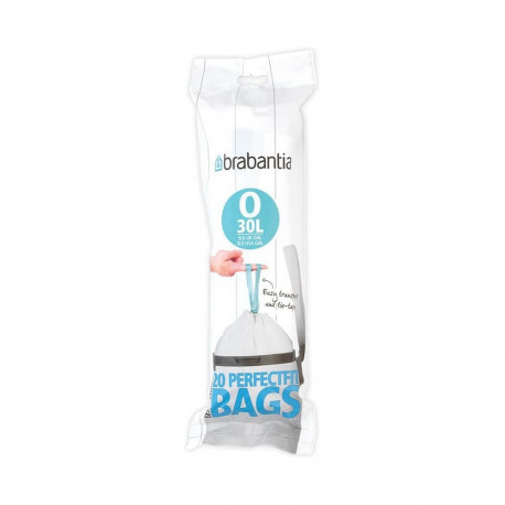 Brabantia PerfectFit prügikotid, tüüp O, 30 L, 20 tk