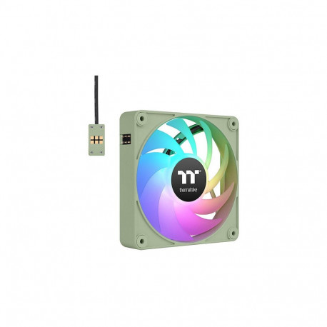 140mm Thermaltake CT140 EX ARGB Sync matcha-roheline arvuti jahutusventilaatorite 3-ne komplekt