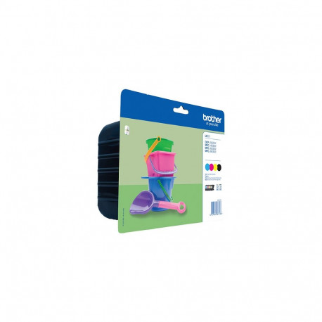 "Brother Tinte LC-221 Value Pack (BK/C/M/Y)"