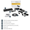 D StarTech USB3 4K sülearvuti dokkimisjaam