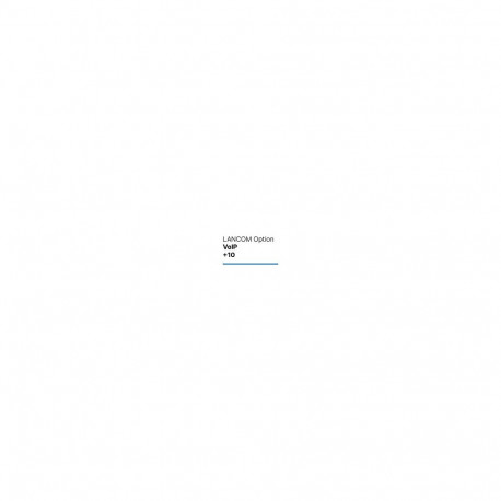 VoIP Advanced Option litsents - 10 samaaegset VoIP-liini