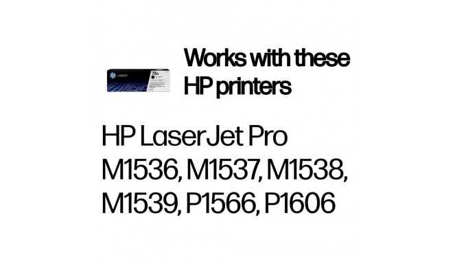 HP 78A CE278A must tooner