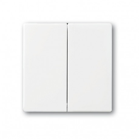 "BUSCH JAEGER BJ 1785-84 Abdeckung f.Serien-Wechsel- Schalter future linear studioweiß"