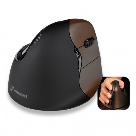 "Evoluent Vertical Mouse 4 small right hand/6 buttons/wireless"