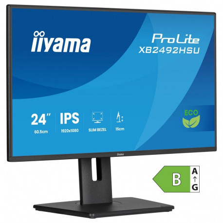 "IIYAMA 60.5cm (24"") XB2492HSU-B1 16:10 HDMI+DP+2xUSB IPS"