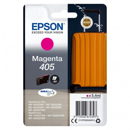 "Epson Tinte 2LB Singlepack Magenta 405 DURABrite Ultra Ink"