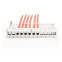"DIGITUS Patchpanel 1HE 12-Port Modular Desktop SOHO grau"