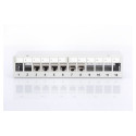 Digitus 1HE 12-port modulaarne lauapealne SOHO hall ühenduspaneel