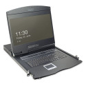 "DIGITUS Modulare Konsole 19""TFT,8-Port KVM&Touchpad,US-Ameri"