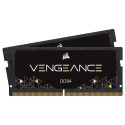 "16 GB Corsair SO-DIMM 2666 (2x 8 GB) Dual-Kit (schwarz. CMSX16GX4M2A2666C18. Vengeance)"