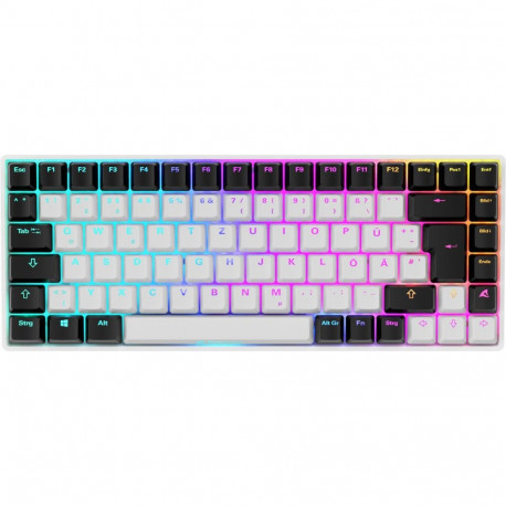 "Sharkoon SKILLER SGK50 S3 (wei. DE-Layout. Gateron Brown)"