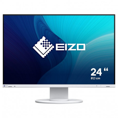 "EIZO 61.0cm (24"") EV2410R-WT 16:10 DVI+HDMI+DP+USB white"
