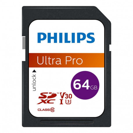 "CARD Philips XC Card 64GB Class 10 UHS-I U3 V30 A1"