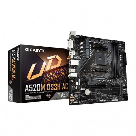 Gigabyte A520M DS3H AC (A520.AM4.mATX.DDR4)