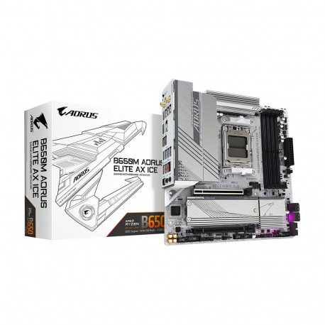 Gigabyte B650M A ELITE AX ICE (B650.AM5.mATX.DDR5)
