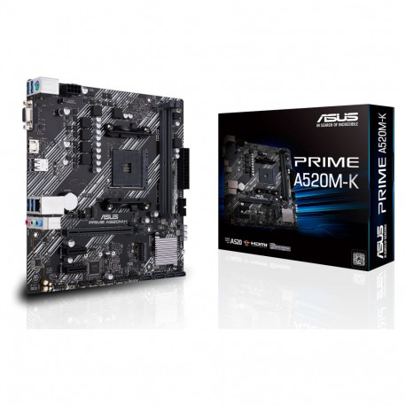 "MB ASUS PRIME A520M-K (AMD.AM4.DDR4.mATX)"