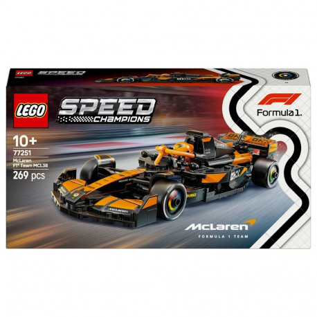 LEGO Speed Champions McLaren F1 Team MCL38 võidusõiduauto 77251