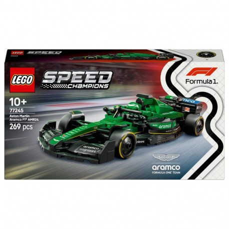 LEGO Speed Champions Aston Martin Aramco F1 AMR24 võidusõiduauto 77245