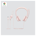 Logitech H390 roosa juhtmega USB-A peakomplekt
